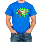 Double Dare Logo Costume T-shirt Tee - S / Blue