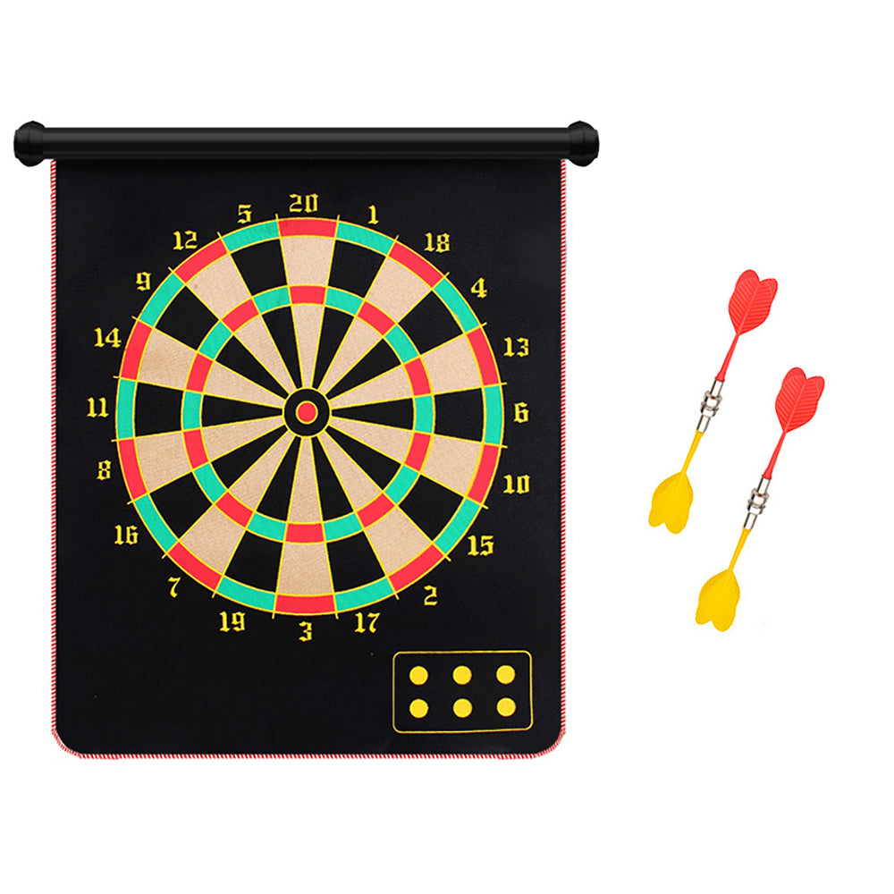 Double Sided Magnetic Dart Board Indoor Outdoor Games for Kids and Adults