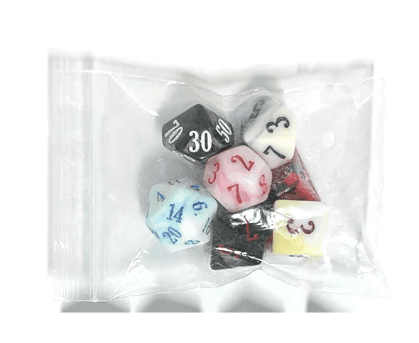 Random Blend | 7-Dice Acrylic Dice Set DND Dice Mystery - 