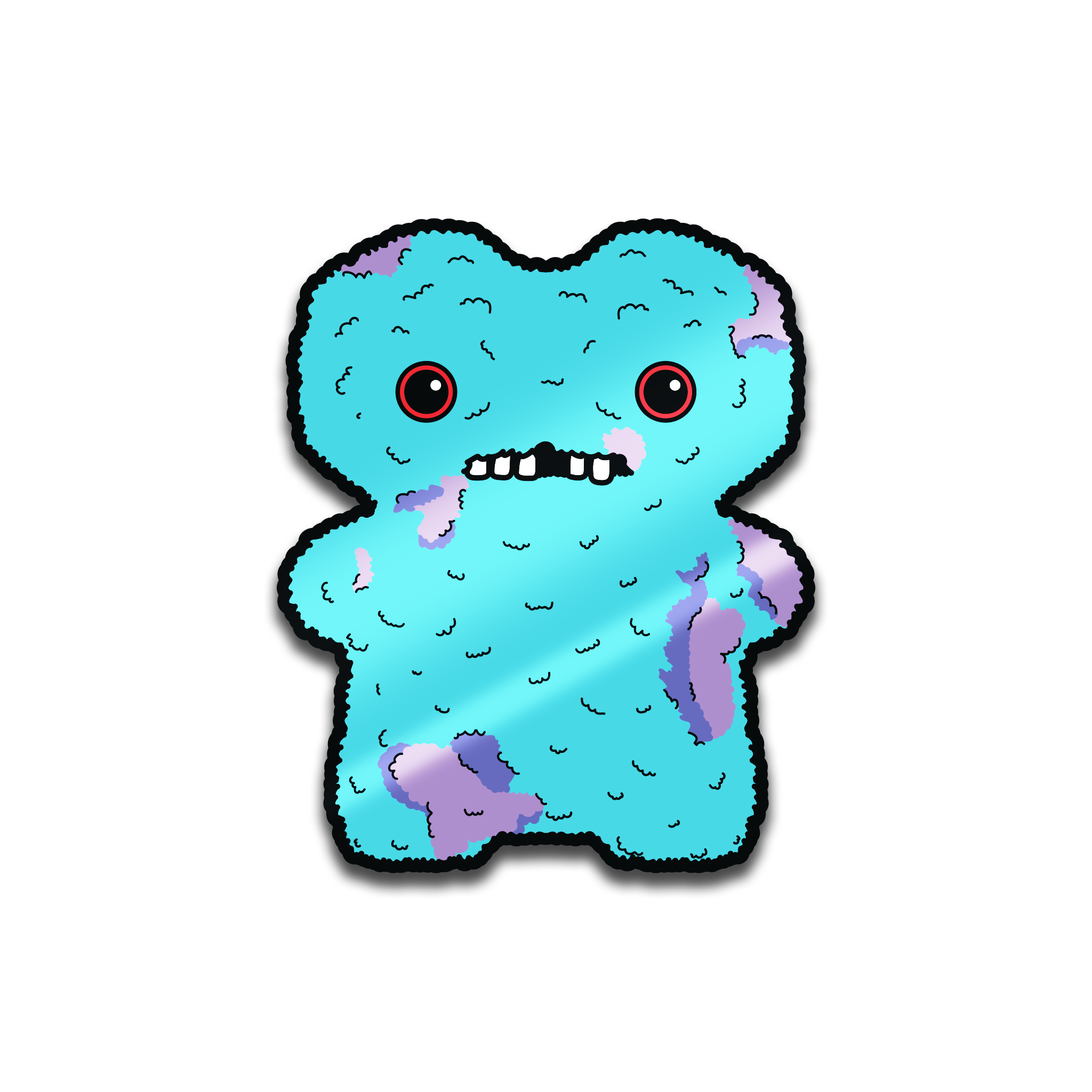 Fuggler - Gaptooth McGoo AR Pin