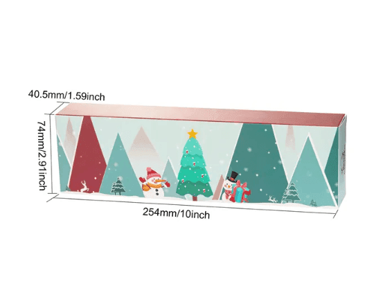 Christmas Dice Candles | 4x 30mm D20 Candles + 1 Mystery Christmas Themed Candle - 