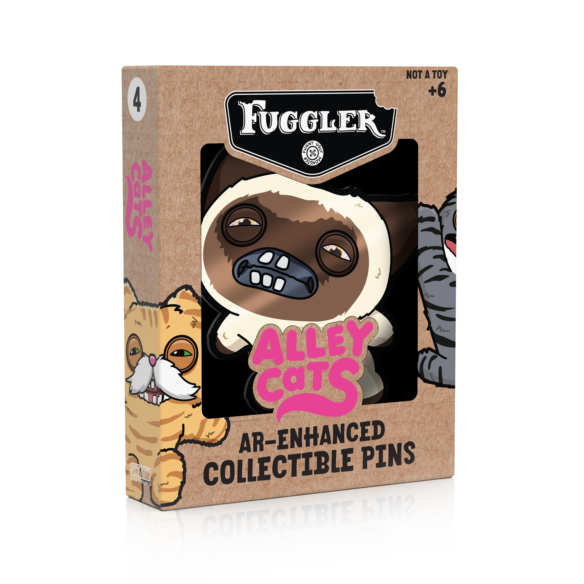 Fuggler - Alley Cats Yawper AR Pin