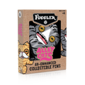 Fuggler - Alley Cats Wide-Eyed Cat AR Pin