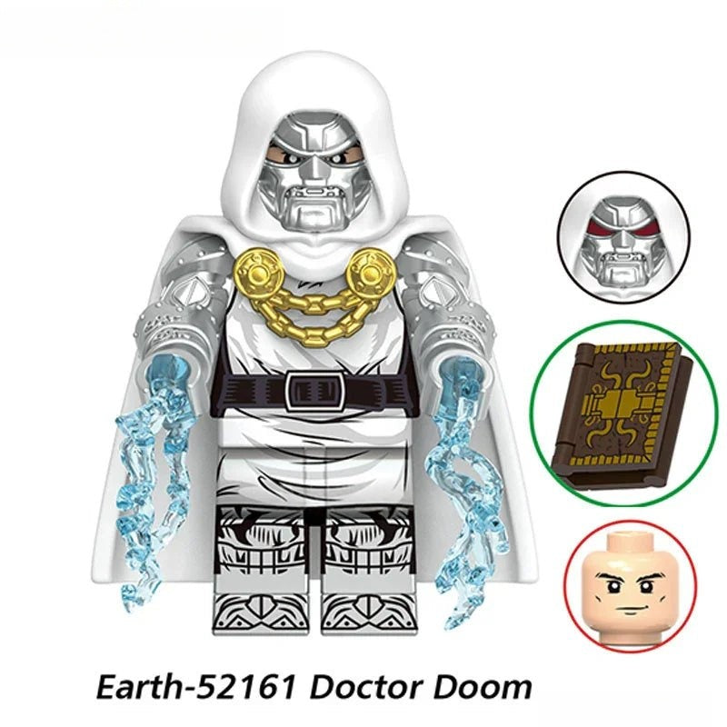 Dr Doom Earth 52161 Lego Minifigures Custom Toys Marvel MCU 5