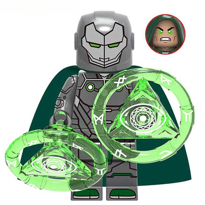 Dr Doom Infamous Iron Man Avengers Doomsday Lego Minifigures Custom Toys