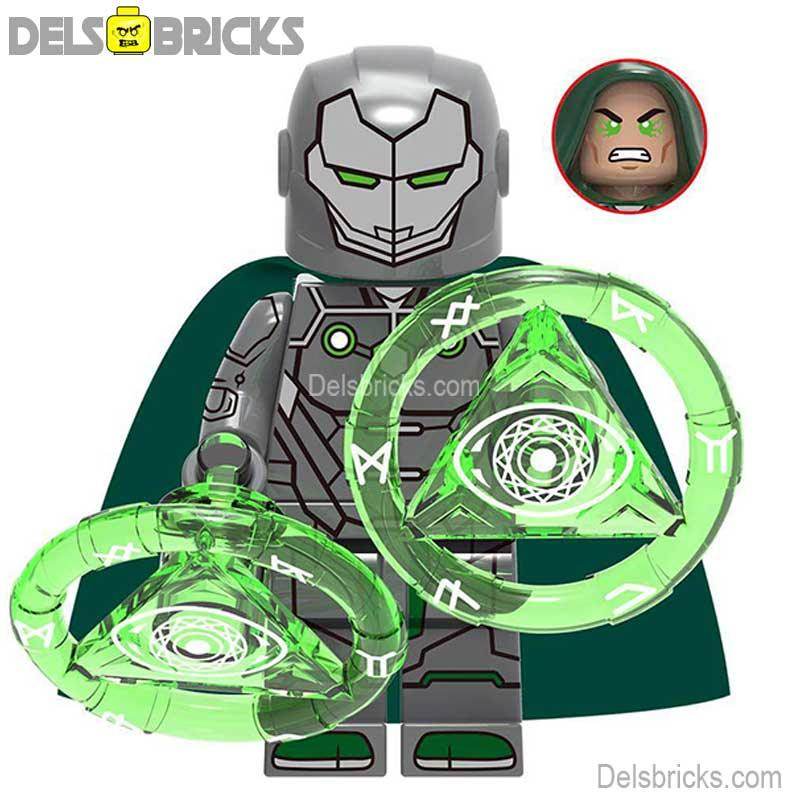 Dr Doom Infamous Ironman Suit lego Minifigures Custom Toys - 