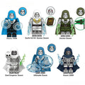 Dr Doom Set of 6 Lego Minifigures Custom Toys Marvel MCU