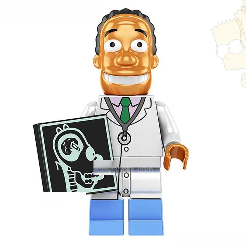Dr Hibbert | The Simpsons Lego Minifigures Custom toys