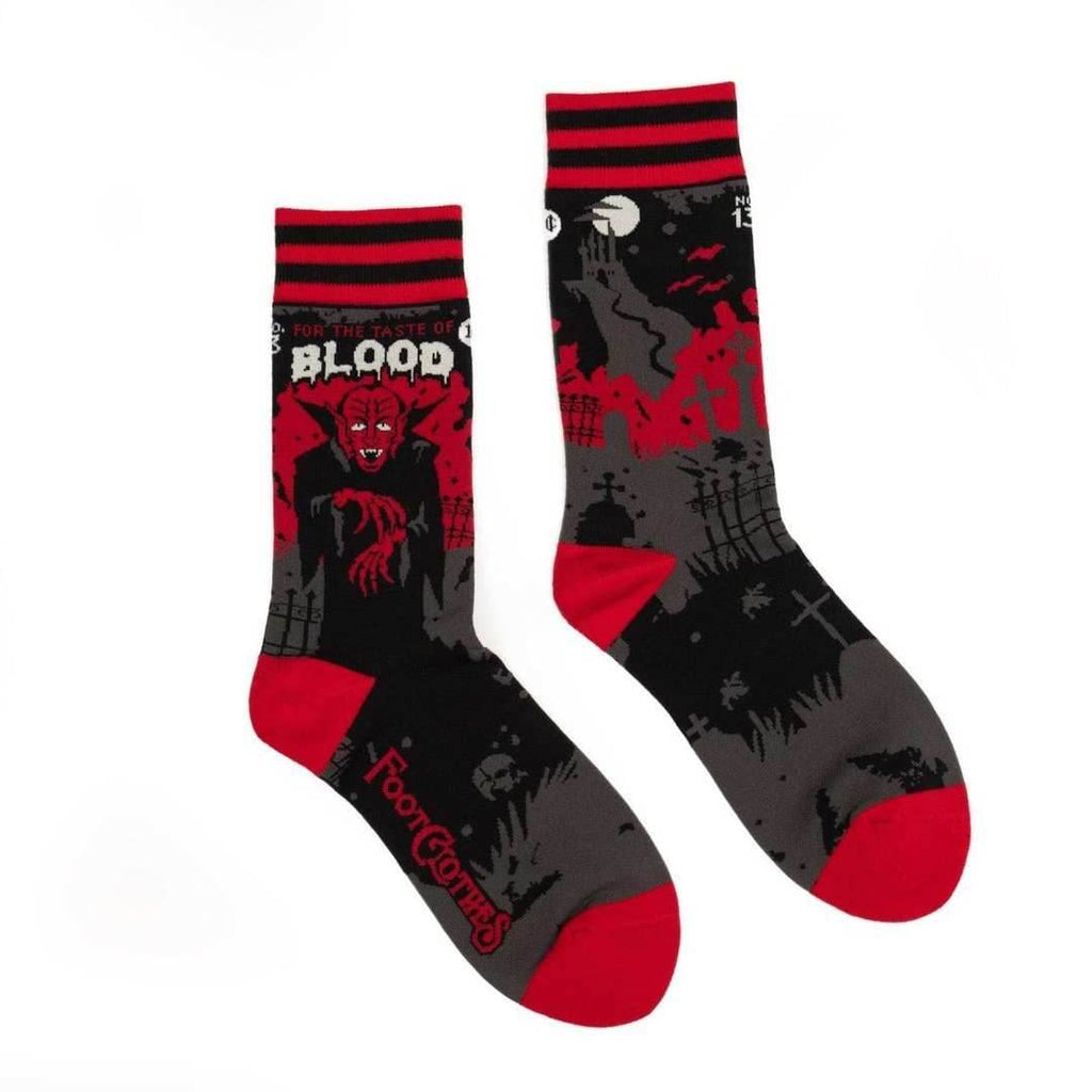 Dracula's Bloodlust Crew Socks - 