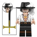 Dracule Mihawk ONE PIECE Anime Lego Minifigures custom toys 2