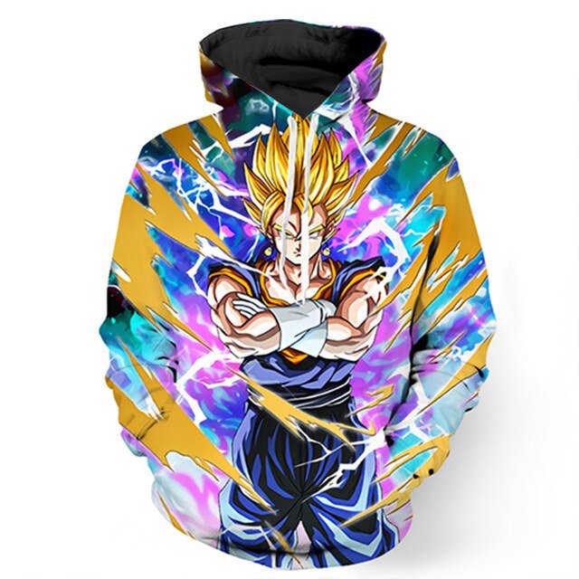 Dragon ball Anime 3D hoodies Men Women Hooded Sweatshirt Dragonball Son Goku Casual Pockets Streetwear Autumn Tops