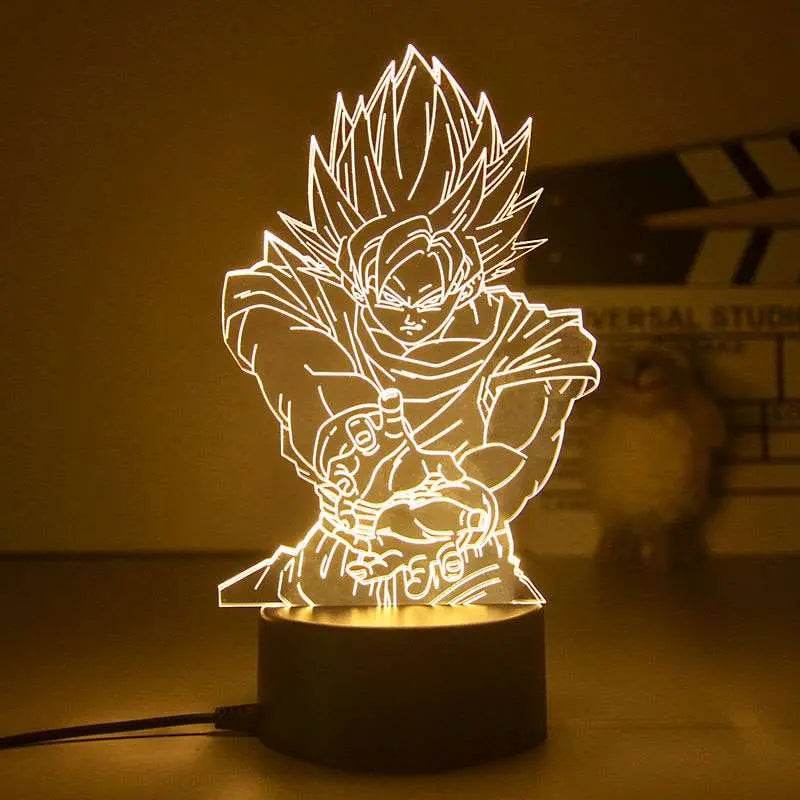 Dragon Ball Nightlight Goku figure LED - 2 / 18CM Warm white