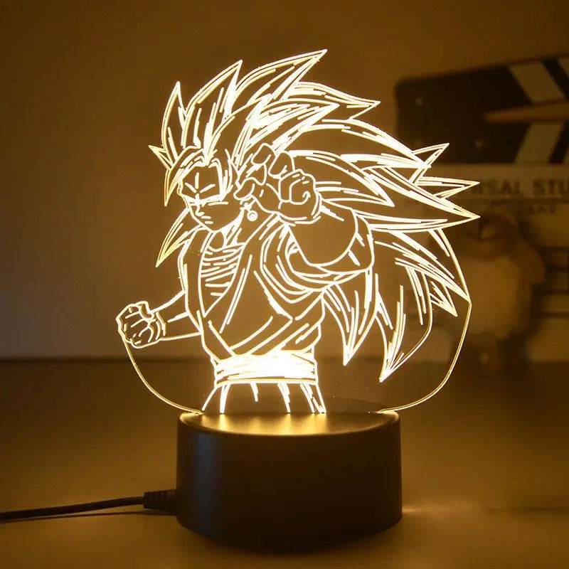 Dragon Ball Nightlight Goku figure LED - 7 / 18CM Warm white