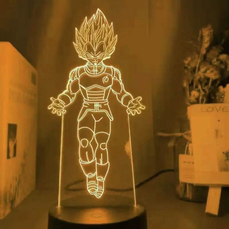 Dragon Ball Nightlight Goku figure LED - 18 / 18CM Warm white
