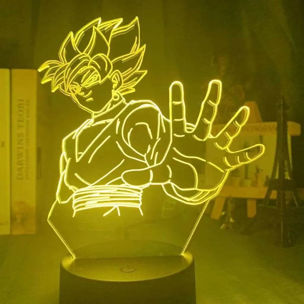 Dragon Ball Nightlight Goku figure LED - 25 / 18CM Warm white