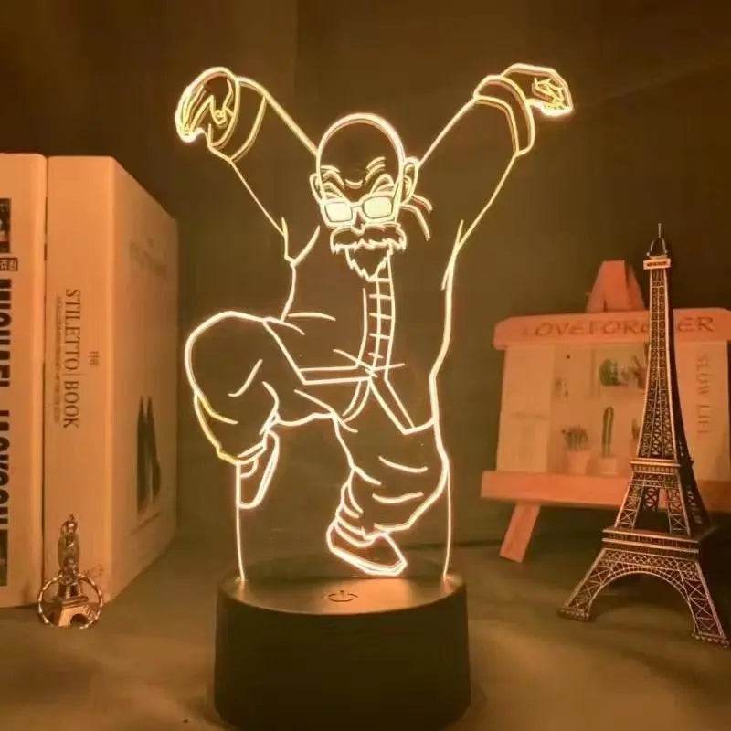 Dragon Ball Nightlight Goku figure LED - 12 / 18CM Warm white