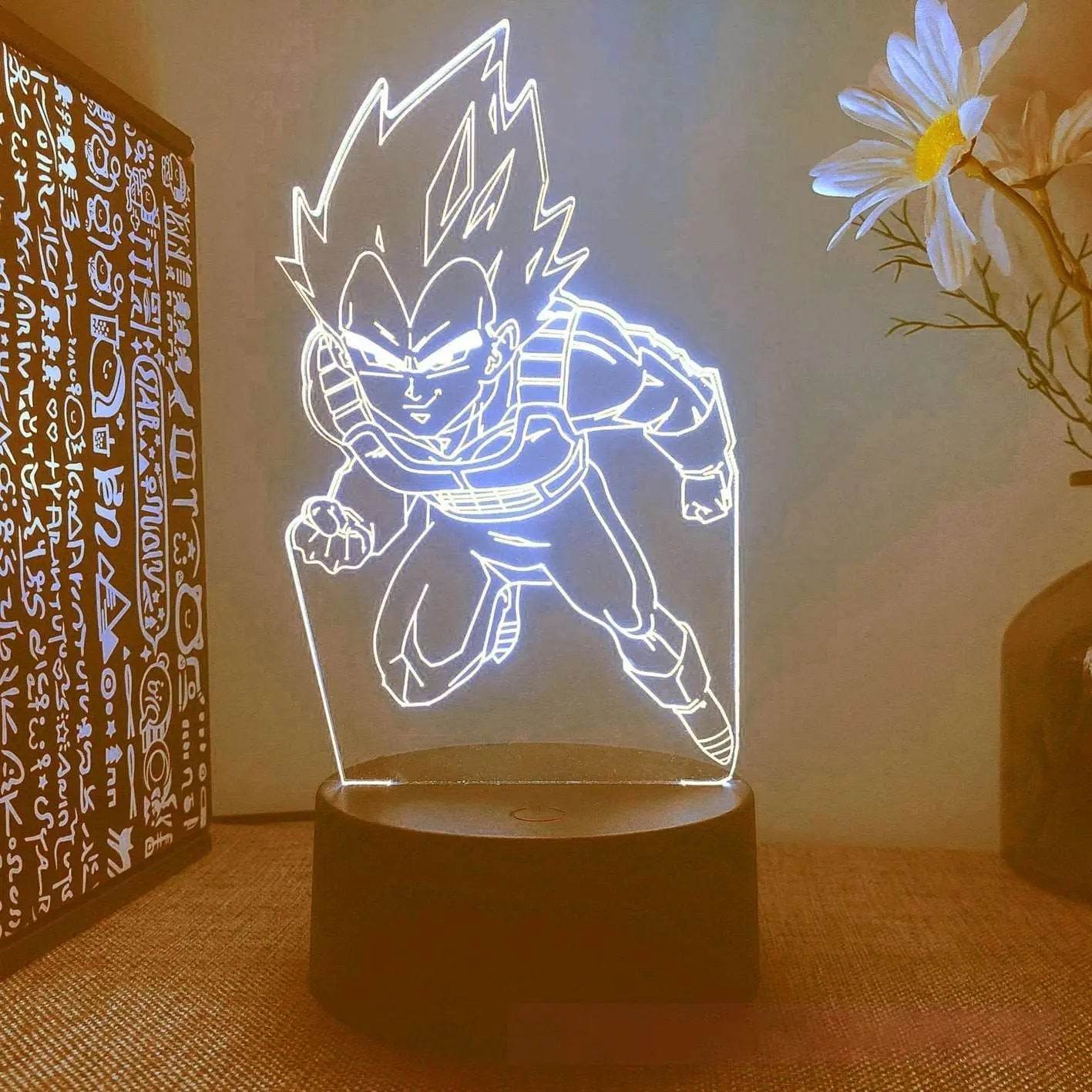 Dragon Ball Nightlight Goku figure LED - 20 / 18CM Warm white