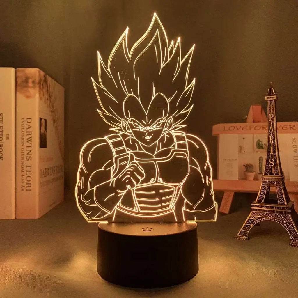Dragon Ball Nightlight Goku figure LED - 23 / 18CM Warm white