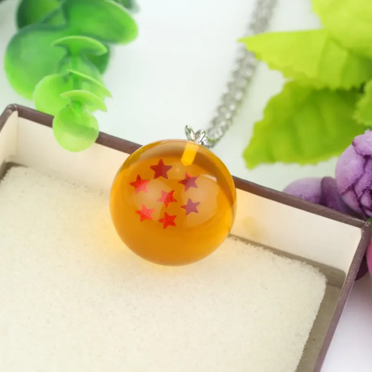 Dragon Ball Series Keychain Charms: 1-7 Star Dragon Balls