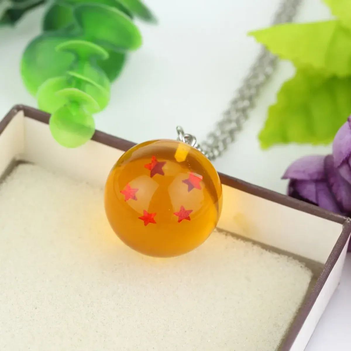 Dragon Ball Series Keychain Charms: 1-7 Star Dragon Balls