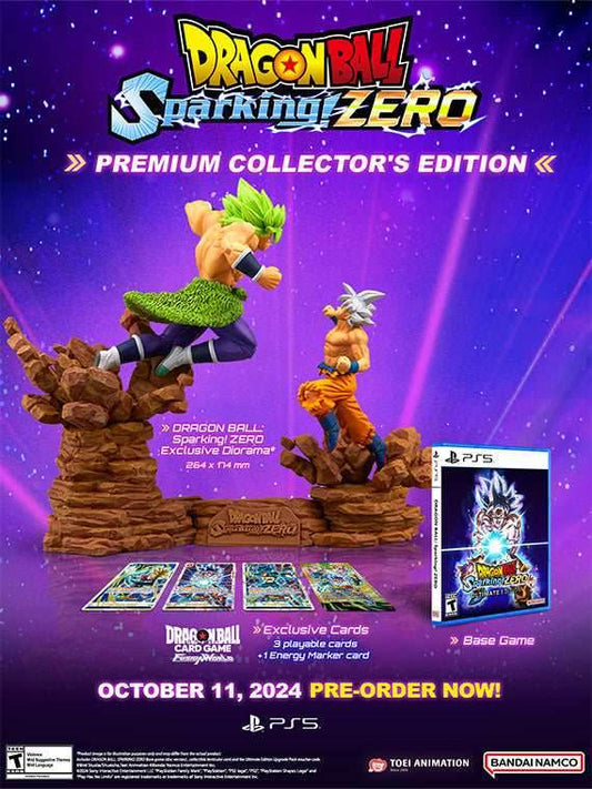 Dragon Ball Sparking: Zero Premium Collectors Edition (PlayStation 5) - Game Only