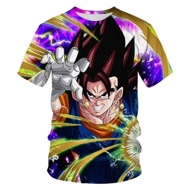 Dragon Ball T Shirt Men Summer Dragon Ball Z super Son Goku Slim Fit Cosplay 3D T-Shirts Vegeta Cool Anime Style Tshirt Homme