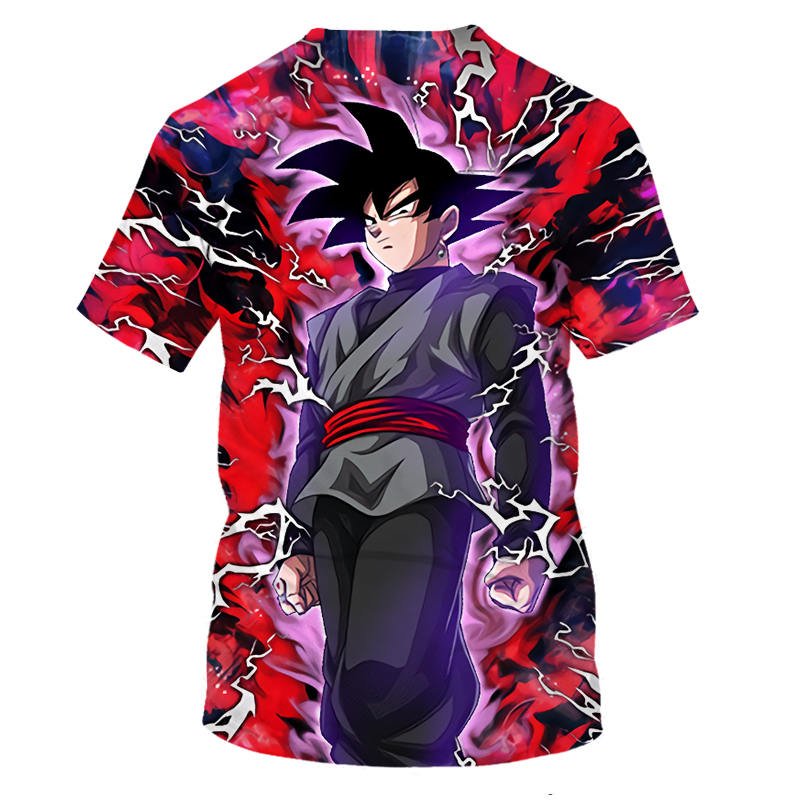 Dragon Ball T Shirt Men Summer Dragon Ball Z super Son Goku Slim Fit Cosplay 3D T-Shirts Vegeta Cool Anime Style Tshirt Homme