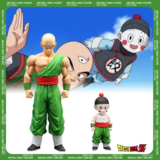 Dragon Ball Tien Shinhan Chaoz Action Figures Pvc 27cm Anime Figure Desktop Decoration Statue Model Doll Toy Christmas For Gifts