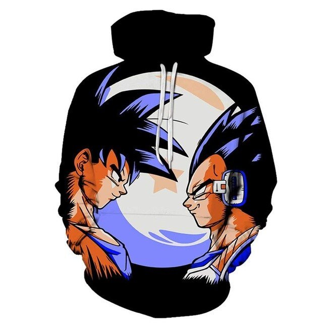 Dragon Ball Z 3D Hoodies Men/Women Pullovers Sweatshirts Strong Goku Print Male Hooded Tracksuits Hoody