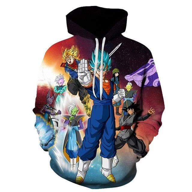 Dragon Ball Z Goku 3D Hoodie Coat Men Women Sweatshirts 3D Hoodies Pullovers Outerwear Hoodie Jacket