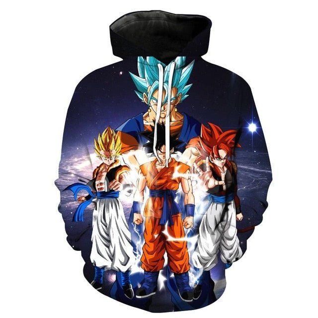 Dragon Ball Z Goku 3D Hoodie Coat Men Women Sweatshirts 3D Hoodies Pullovers Outerwear Hoodie Jacket