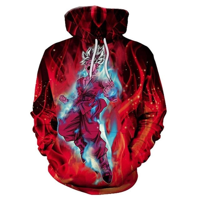 Dragon Ball Z Goku 3D Hoodie Coat Men Women Sweatshirts 3D Hoodies Pullovers Outerwear Hoodie Jacket