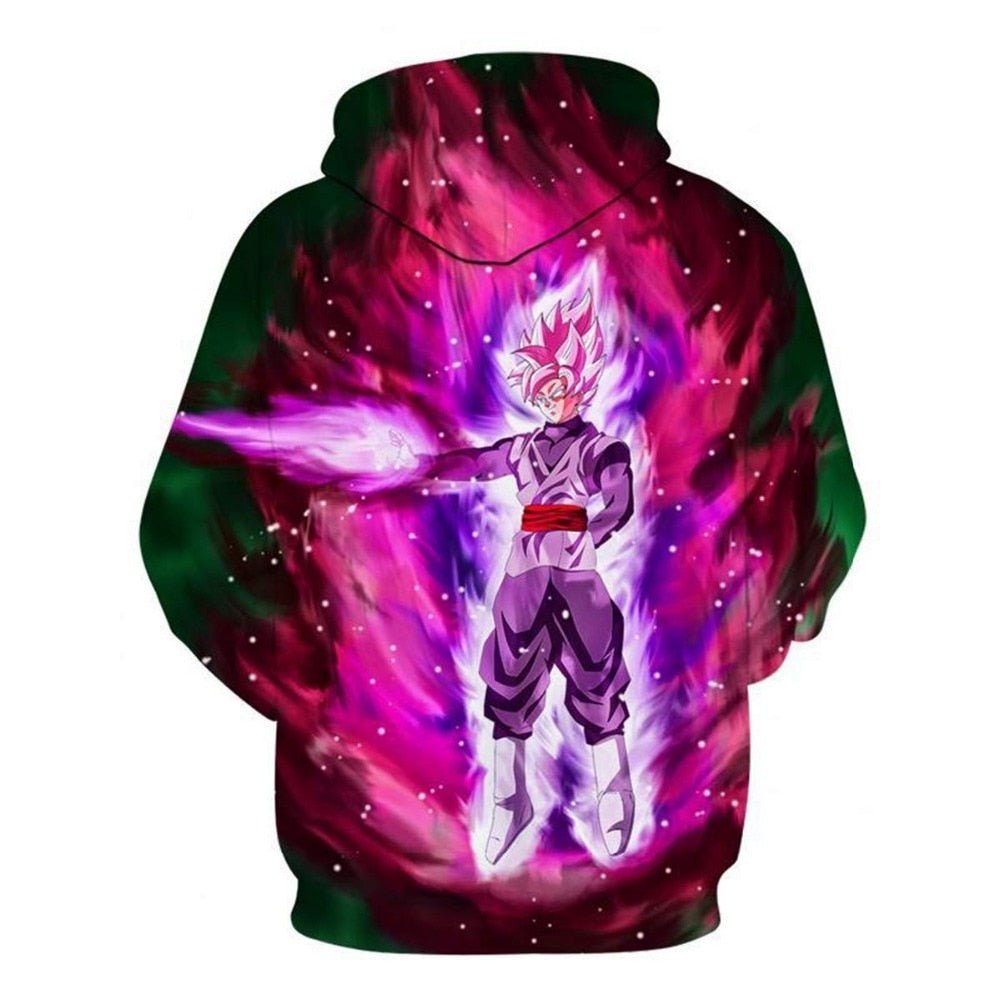 Dragon Ball Z Goku Anime 3D Print Hoodies Sweatshirts Harajuku Cartoon Hooded Women/Men long sleeve hip hop streetwear Clothes