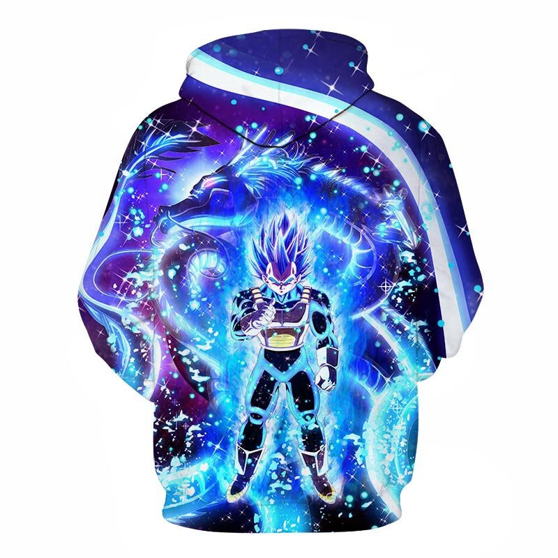 Dragon Ball Z Men's Summer Hoodies 3D Printing Super Saiyan Kid Black Zamasu Vegeta Jiren Dragonball Sweatshirt Hoodie