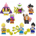 Dragon Ball Z Super set of 8 Lego Minifigures Custom Anime Toys 3