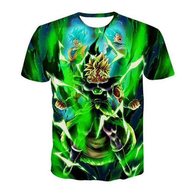 Dragon Ball Z T Shirts Mens Summer 3D Print Super Saiyan Goku Black Zamasu Vegeta Dragonball Casual Tee Shirt tops Tee