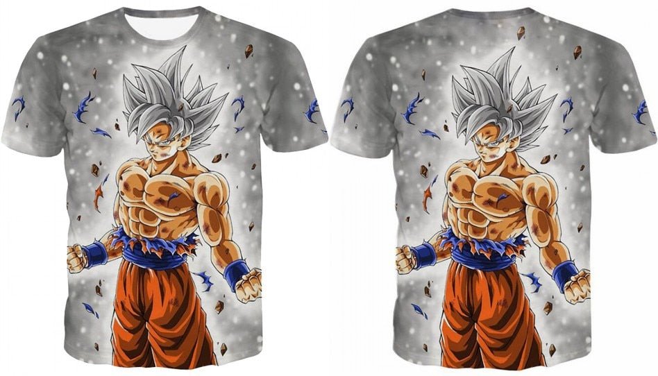 Dragon Ball Z T Shirts Mens Summer 3D Print Super Saiyan Goku Black Zamasu Vegeta Dragonball Casual Tee Shirt tops Tee