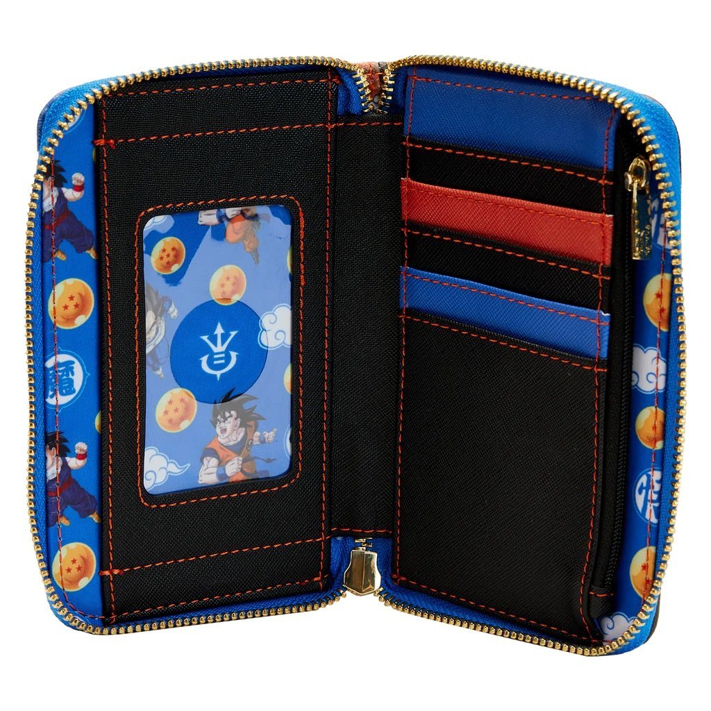 Dragon Ball Z Trio Zip Around Wallet