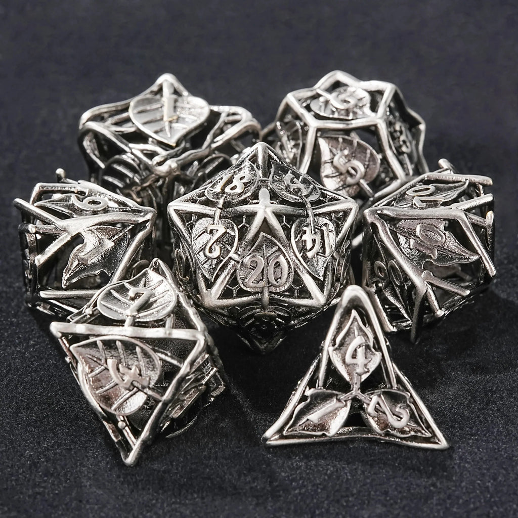 Dragon Pride dice set + green