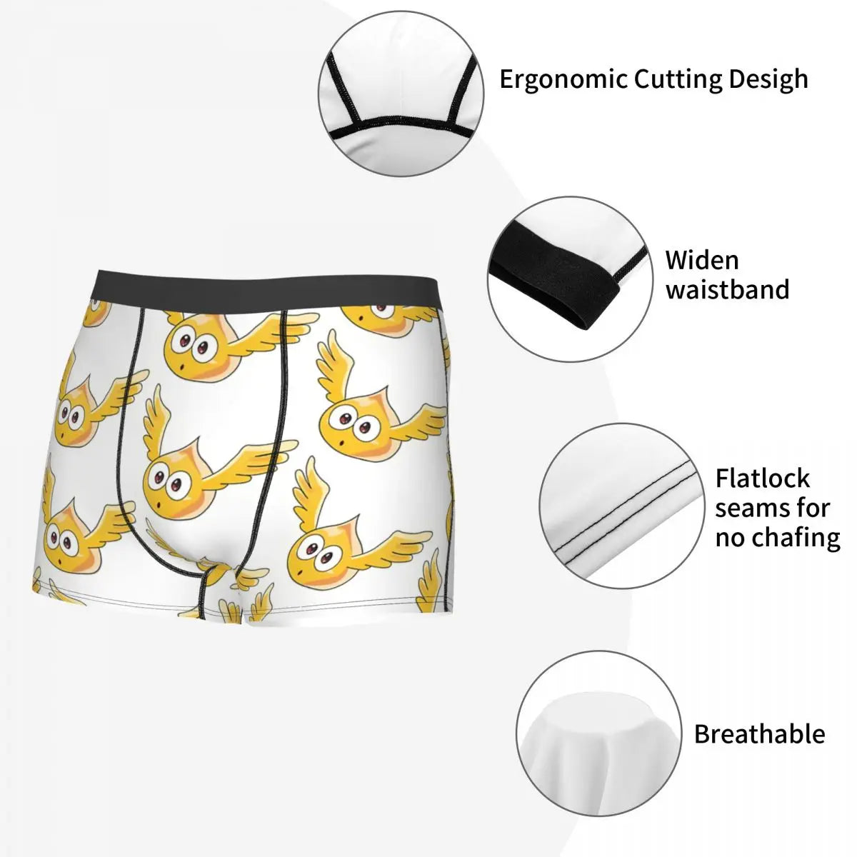 Dragon Quest Li'l Golden Metal Slime boxers