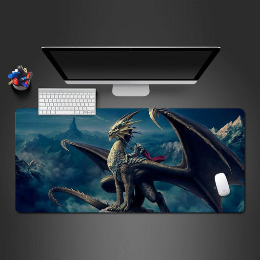 Dragon Rider Mountains Desk Pad - M (70 x 30cm)