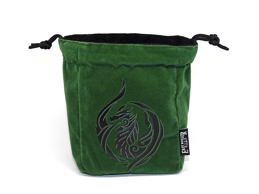 Dragon's Breath Reversible Microfiber Self-Standing Large Dice Bag