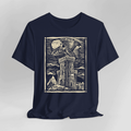 Dragon Shirt - Vintage Medieval Art - Navy / S