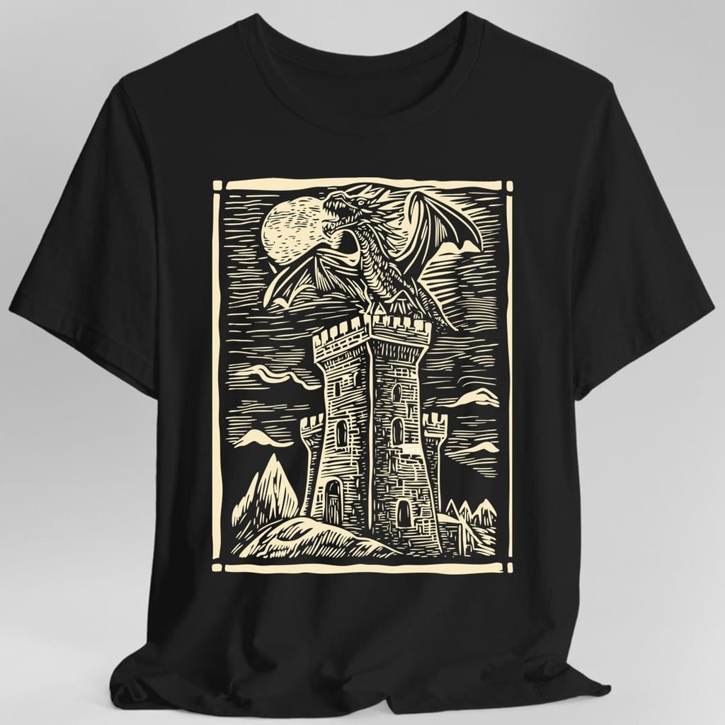 Dragon Shirt - Vintage Medieval Art