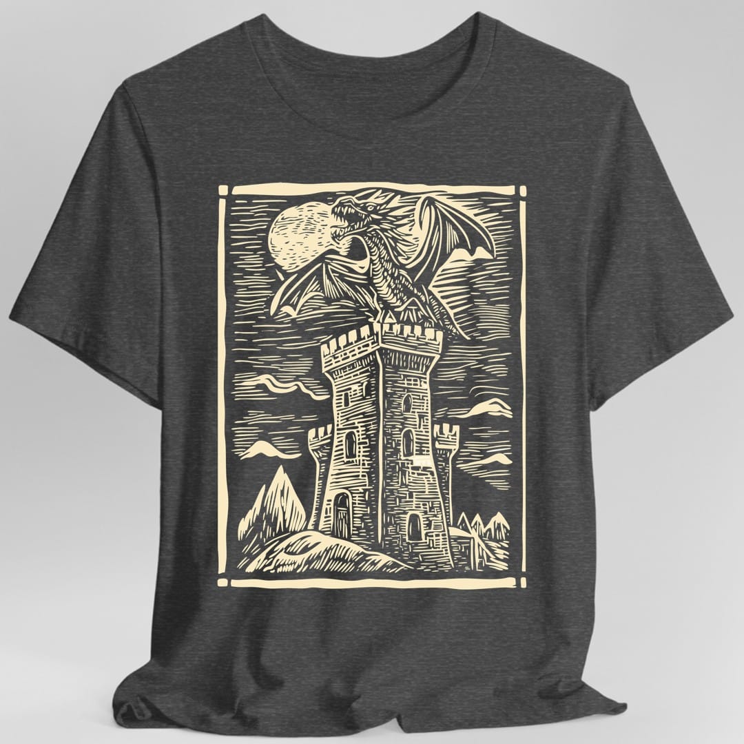 Dragon Shirt - Vintage Medieval Art
