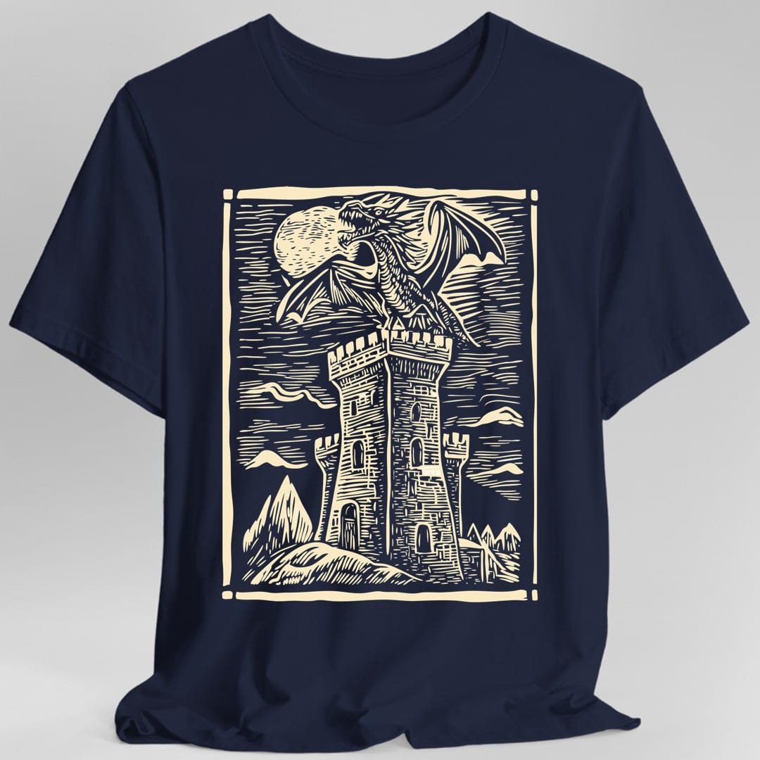 Dragon Shirt - Vintage Medieval Art