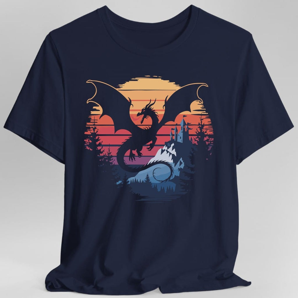 Dragon T-shirt - Fantasy Landscape