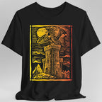 Dragon Vintage Medieval Art Gradient T-Shirt