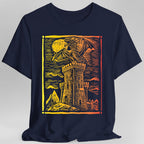 Dragon Vintage Medieval Art Gradient T-Shirt