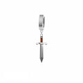 Dragon Ball Z™ Z Sword Earring - Chrome / Single